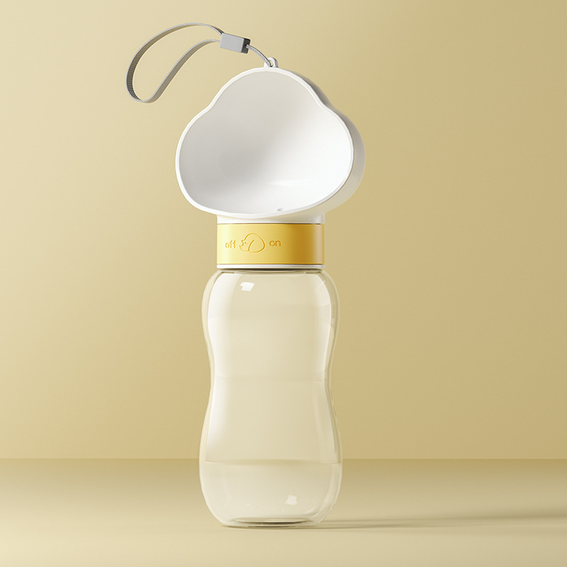 2-in-1 Portable Dog Water Bottle & Food Feeder