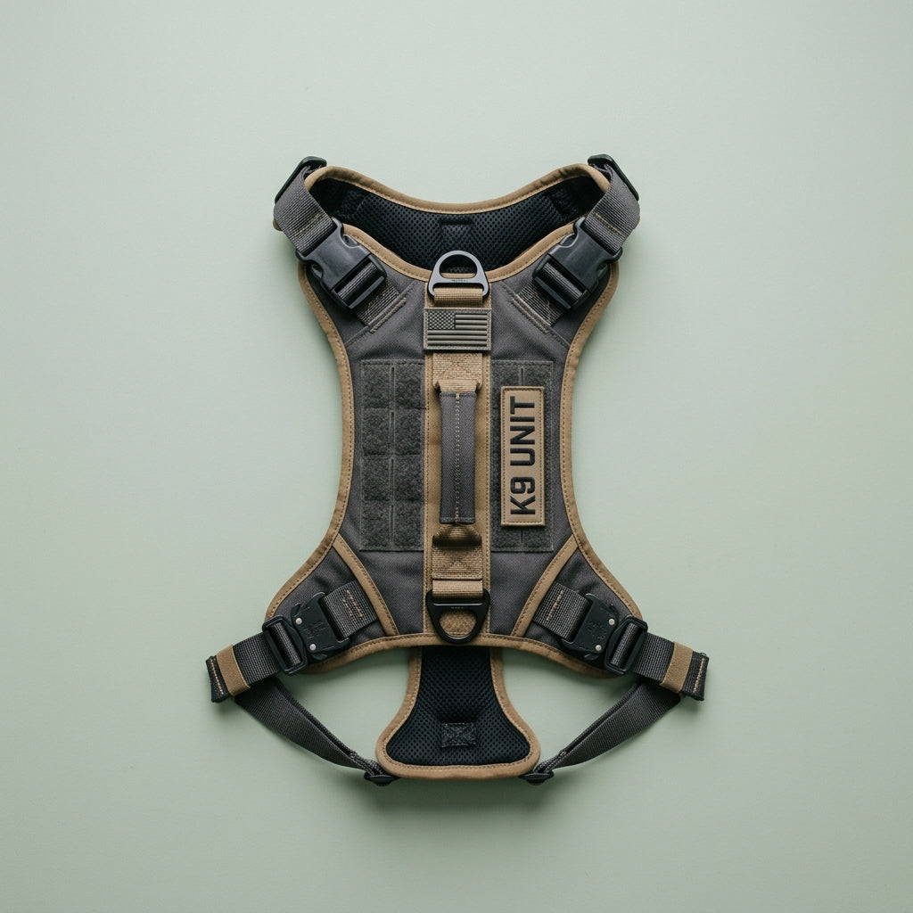 ULTRA-COMFORT TACTICAL DOG HARNESS